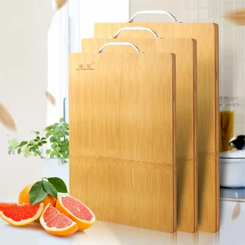 

Bamboo Cutting Board Thickened Bamboo Cutting Board Anti-mildew Rolling Panel Solid Wood Chopping Board Cutting Board Multi-size
