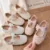 Girl s Princess Shoes Children s Fashion Bow Rhinestone Leather Kids Shoe 2021 New Baby Girls Party Student Flat Shoes E584