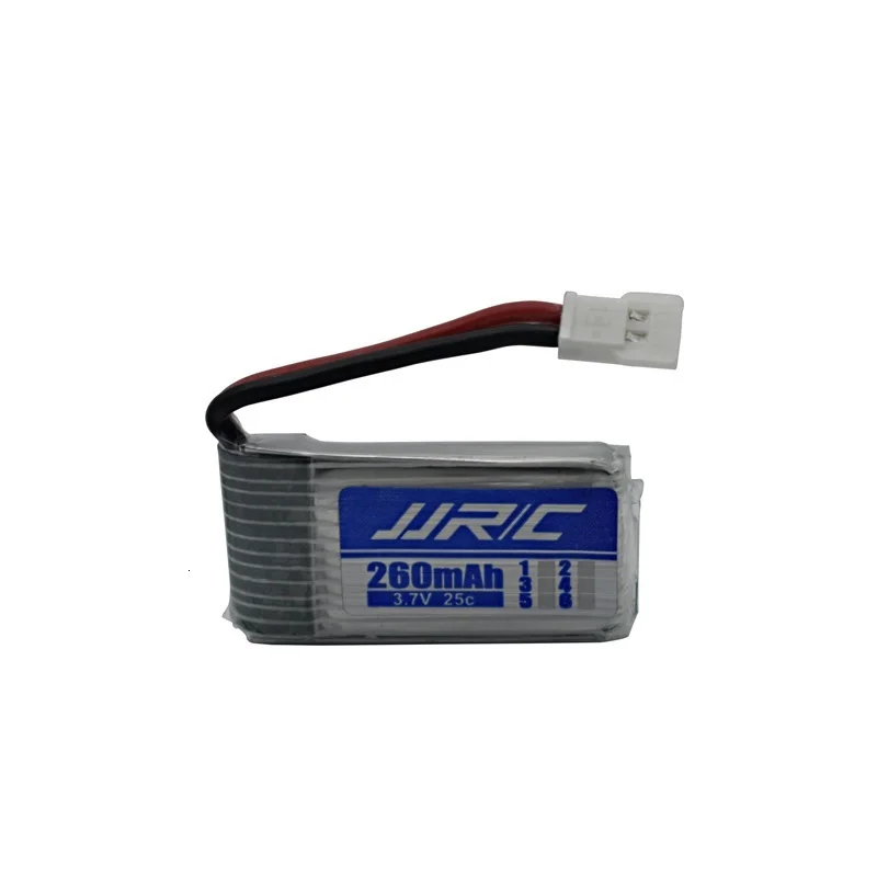 Красный JJRC H8 мини Оригинальная батарея 3,7 в 150 мАч 260 мАч Lipo батарея для H8 JJRC H8Mini RC Квадрокоптер Дрон часть - Цвет: Красный