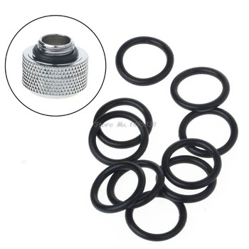 

10Pcs G1/4 Thread Water Cooling Silicone Seal O-ring Water Cooler PC Accessories