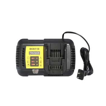 

4.5A DCB118 Lithium-Ion Replacement Fast charger 10.8V 12V 14.4V 18V Max for Dewalt DCB205 DCB206 DCB203BT DCB204BT DCB127