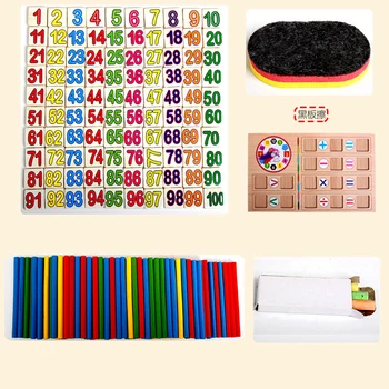 

Baby Early Learning Math Toys Montessori Math Toys Math Development Wooden Toy Box Child Gift Box Christmas Gift