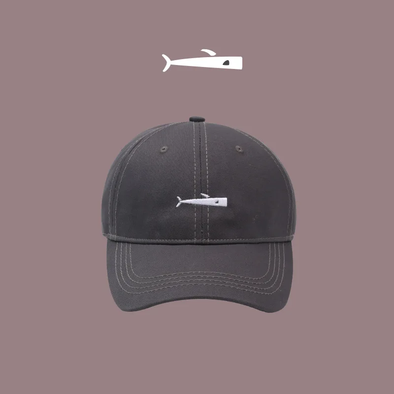 

Baseball Caps Spring And Summer New Hip Hop Hats Women Korean Bone Snapback Cap Fashionable K Kpop Hat Man Embroidery Litte Fish