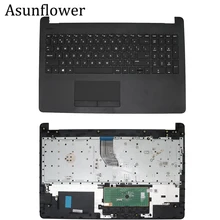 Asunflower черный чехол для рук с клавиатурой 925008-001 для hp 15-BS 15-BW 250 G6 подставка для рук с клавиатурой Touc hp ad C Shell