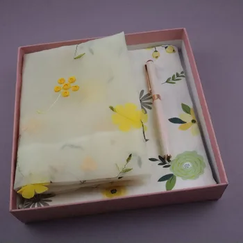 

50*160cm DIY flower print Fabric Kawaii clothing fabric cotton fabric set can oem logo on box for gift