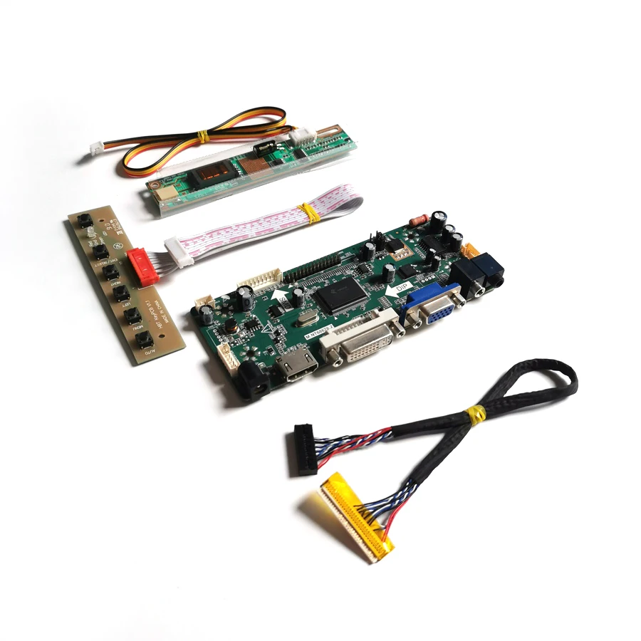Для N141C1-L01/L02 1440*900 14," M. NT68676 экран контроллер привод плата HDMI+ VGA+ DVI LVDS 30Pin CCFL ЖК-монитор панель DIY комплект