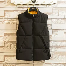Мужские жилеты, куртка без рукавов, дизайнерские брендовые черные новые осенние и зимние пальто из полиэстера