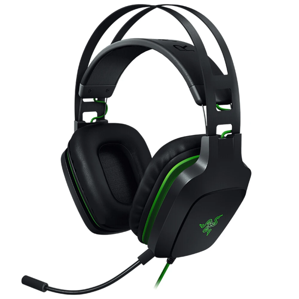  Razer Electra V2 USB Gaming Headset PC Headphone Earphone Virtual 7.1 Surround Sound Auto Adjusting