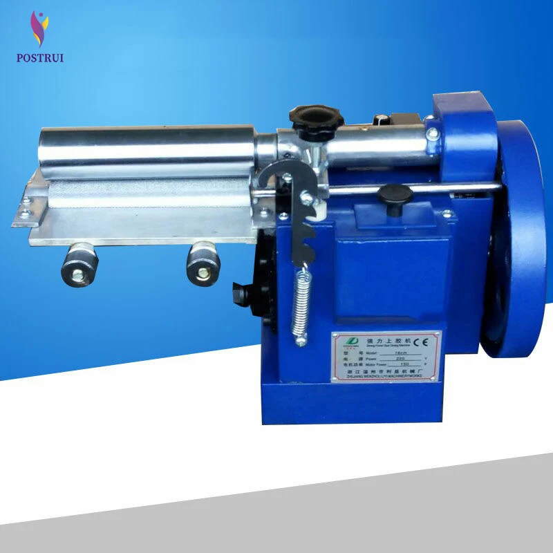 

Strong Power Glue Gluing Machine 160mm Yellow Plastic Gasoline Glue Roller Shoe Gluing Machine