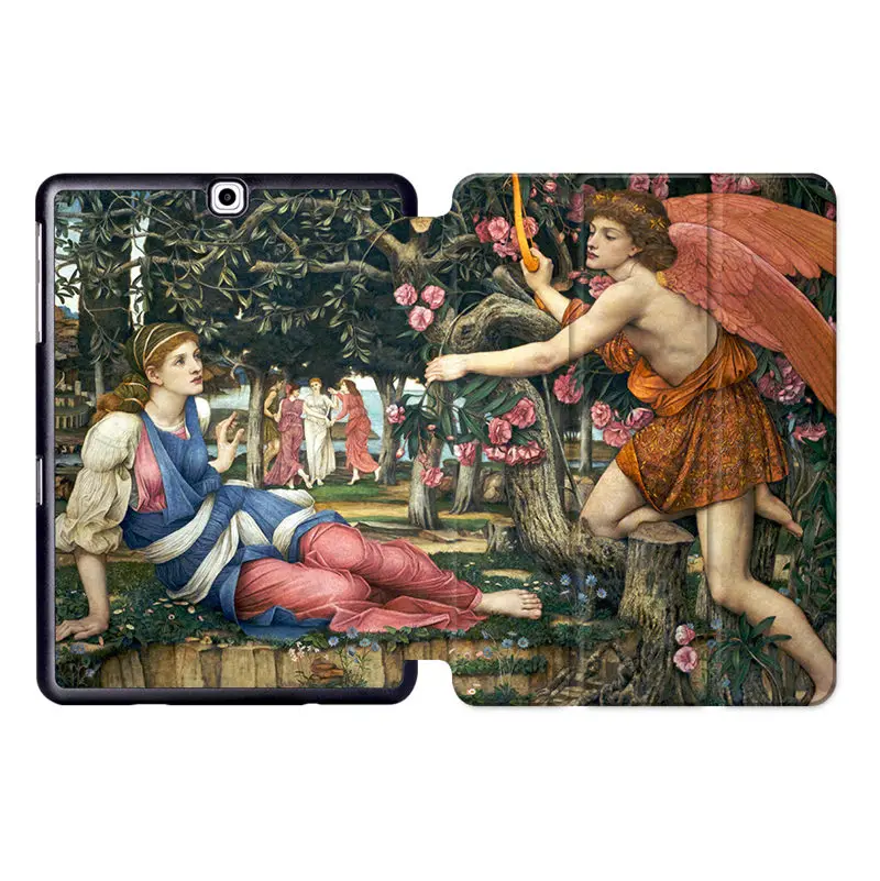 SS19 Sanmubaba чехол для Samsung Galaxy Tab S2 9,7 дюймов тонкий из искусственной кожи с откидной подставкой смарт-чехол для планшета funda T810 T813 T815 T819 - Цвет: SS19