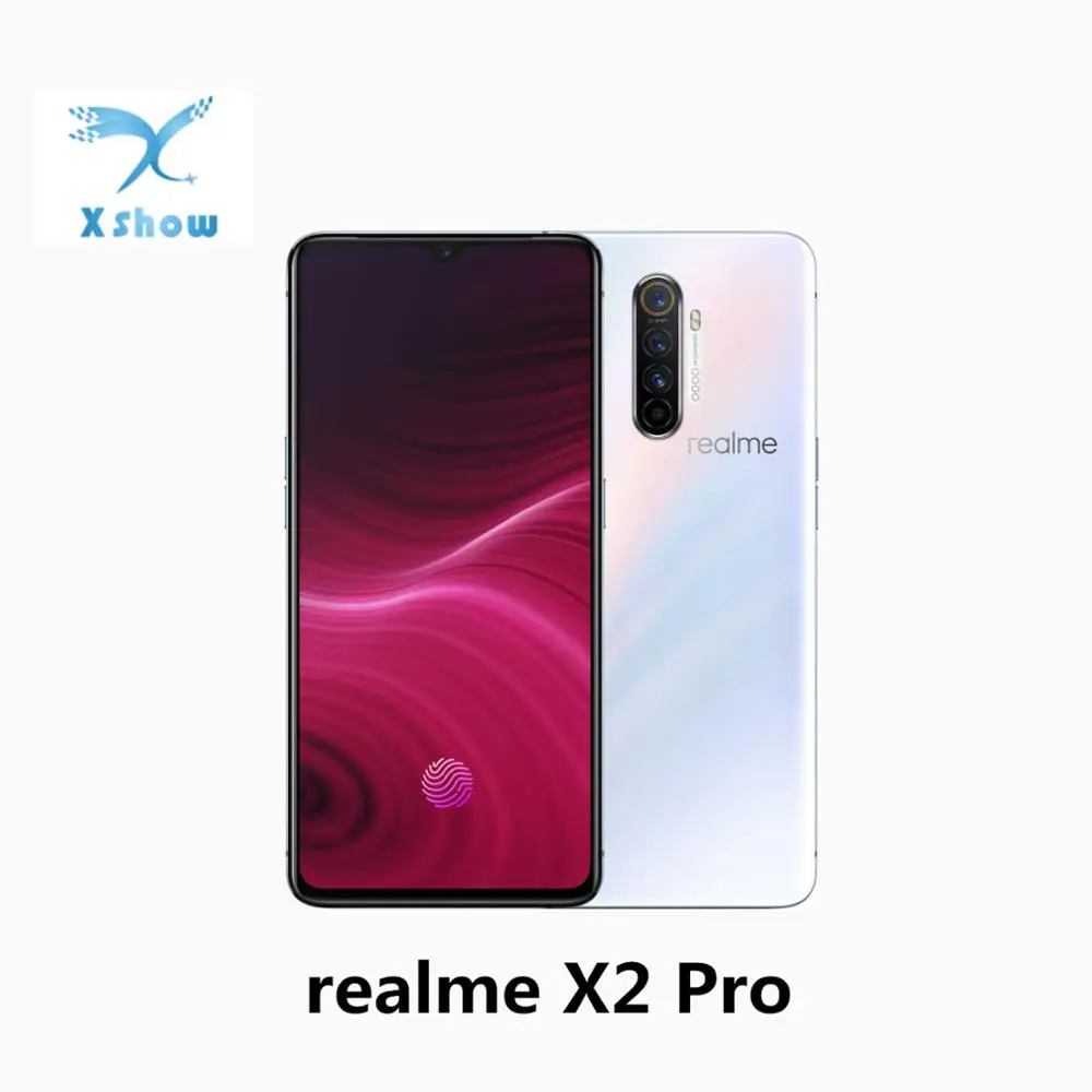 Мобильный телефон Realme X2 pro 6," Dewdrop Snapdragon 855 plus Super AMOLED NFC 50 Вт Super VOOC 4000 мАч 4 камеры 64MP