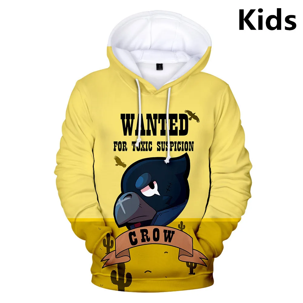 

2 To 12 Years Kids Hoodie Shooting Game 3d Printed Hoodies Sweatshirt Boys Girls Harajuku Long Sleeve Jacket Tops TeenClothes