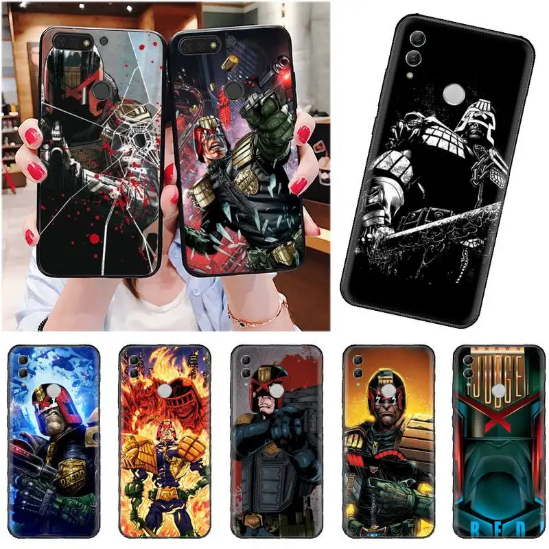 

Judge Dredd Phone Case For Huawei Honor 7C 7A 8X 8A 9 10 10i Lite 20 NOVA 3i 3e