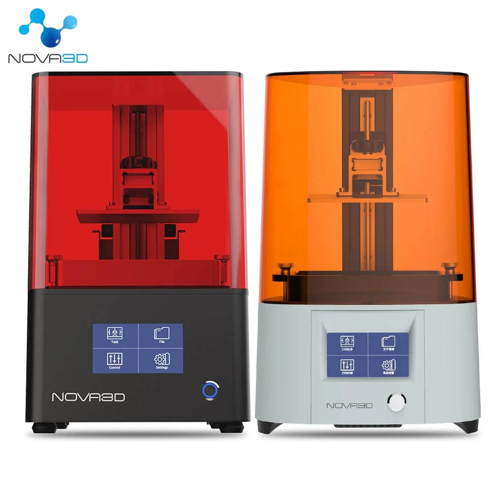 3D-принтер NOVA3D Elfin Bene4 УФ-полимер принтеры с 6 дюймовым монохромным ЖК-экраном 2K и