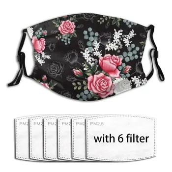 

Spanish Floral1 Reusable Breathable Anti-Pollution Unisex Face Mask Protective Mask Anti Haze Dust Dustproof Mouth Mask