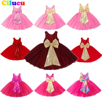 

Tutu Dresses for Toddler Girls Tulle Sequin 3t 2t Pageant Maroon Dress Baby Girls Christmas Party Pink Ball Gown 24 Months