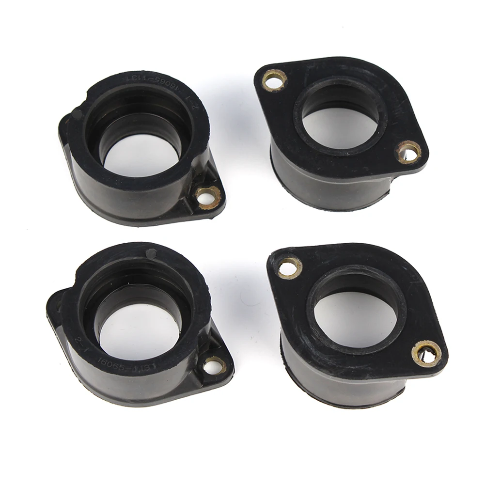 Motorcycle Carburetor Intake Manifold Joint Holder Rubber Boot For Kawasaki ZN1100 LTD Shaft 1984 1985 11-4811 4PCS/SET | Автомобили и