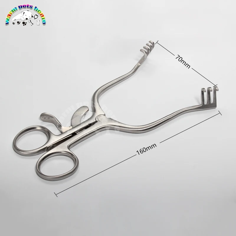 Weitlaner Retractor Self Retaining Retractors Blunt Wound Weitlaner Retractor Veterinary Instruments 3