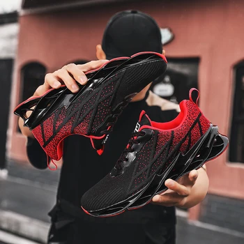 

Fashion Sneakers For Men Knife Front Men Shoes Trend Walking Shoes Breathable Men Casual Shoes Thick Bottom Cotton Fabric Shoes