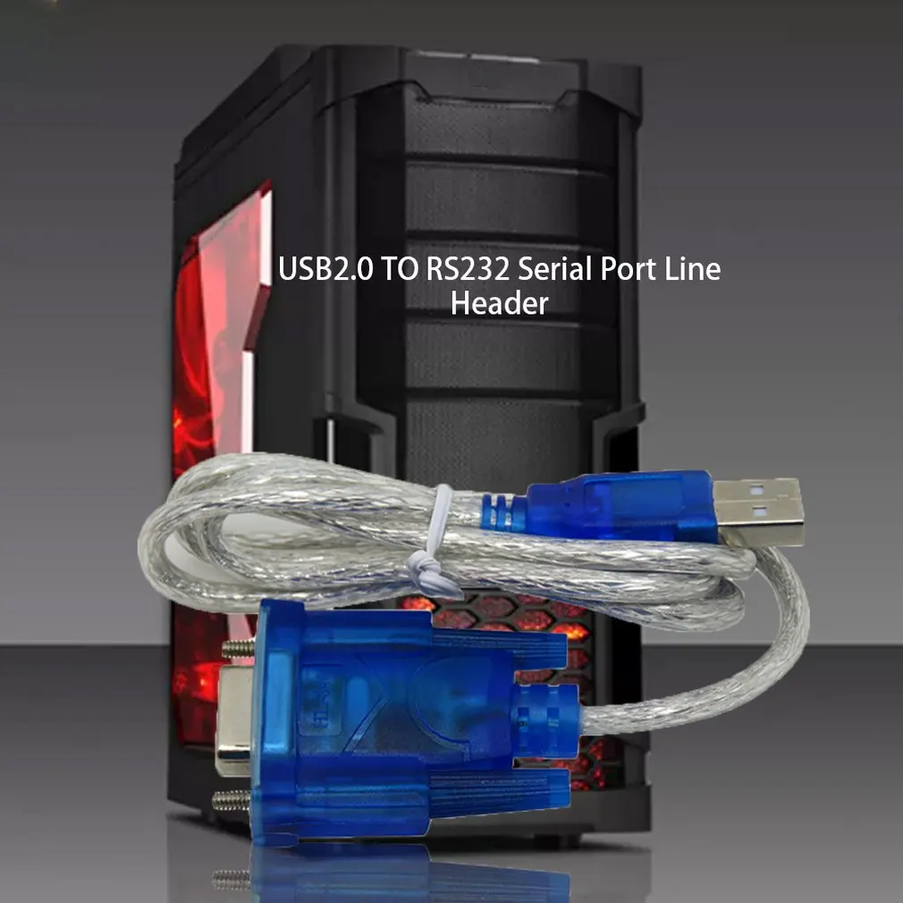 USB2.0 к RS232 Женский Кабель адаптер USB DB9 отверстие женский кабель для кассы принтер