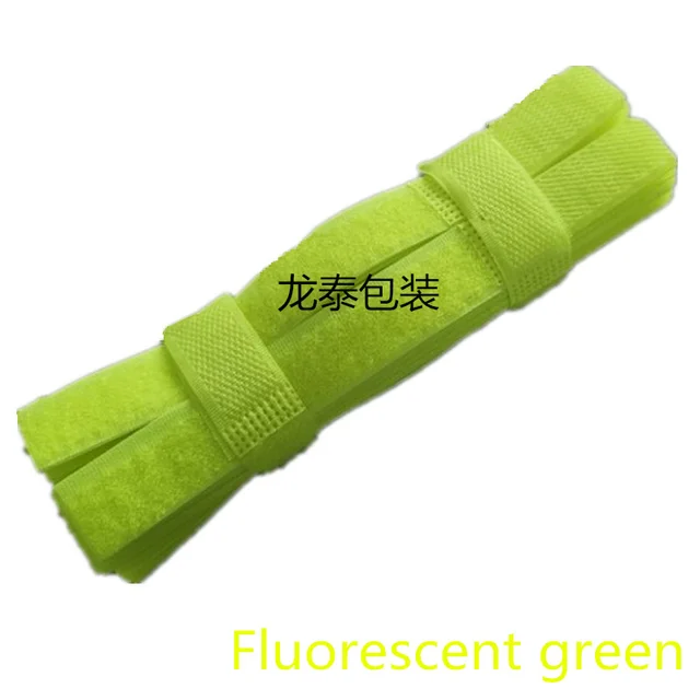 50pcs Colourful Reusable Fastening Wire Cable Ties Organizer Cord Cable Tie Rope Holder for Laptop PC TV Reusable Cable Ties Fluorescent green