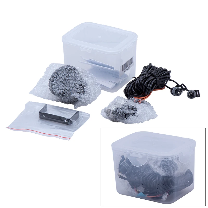 Манометр с двойным дисплеем и длиной 5 метров красная синяя