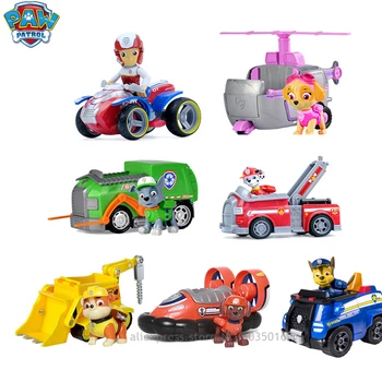 

Paw patrol Cartoon Dog patrol team inertia rescue car children gift toy set model toy