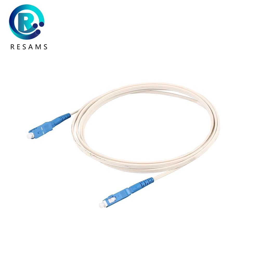 

Resams FTTH Low Loss And High Quality Affordable Armored Simplex Optic Anatel Fiber Optical Drop Cable Patch Cord