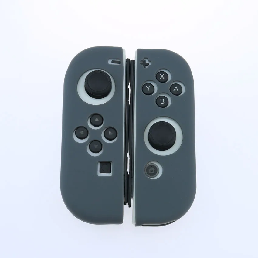 O-O YuXi Противоскользящий силиконовый мягкий чехол для nyd Switch Защитная крышка для переключателя NS Joy-Con контроллер - Цвет: O-O