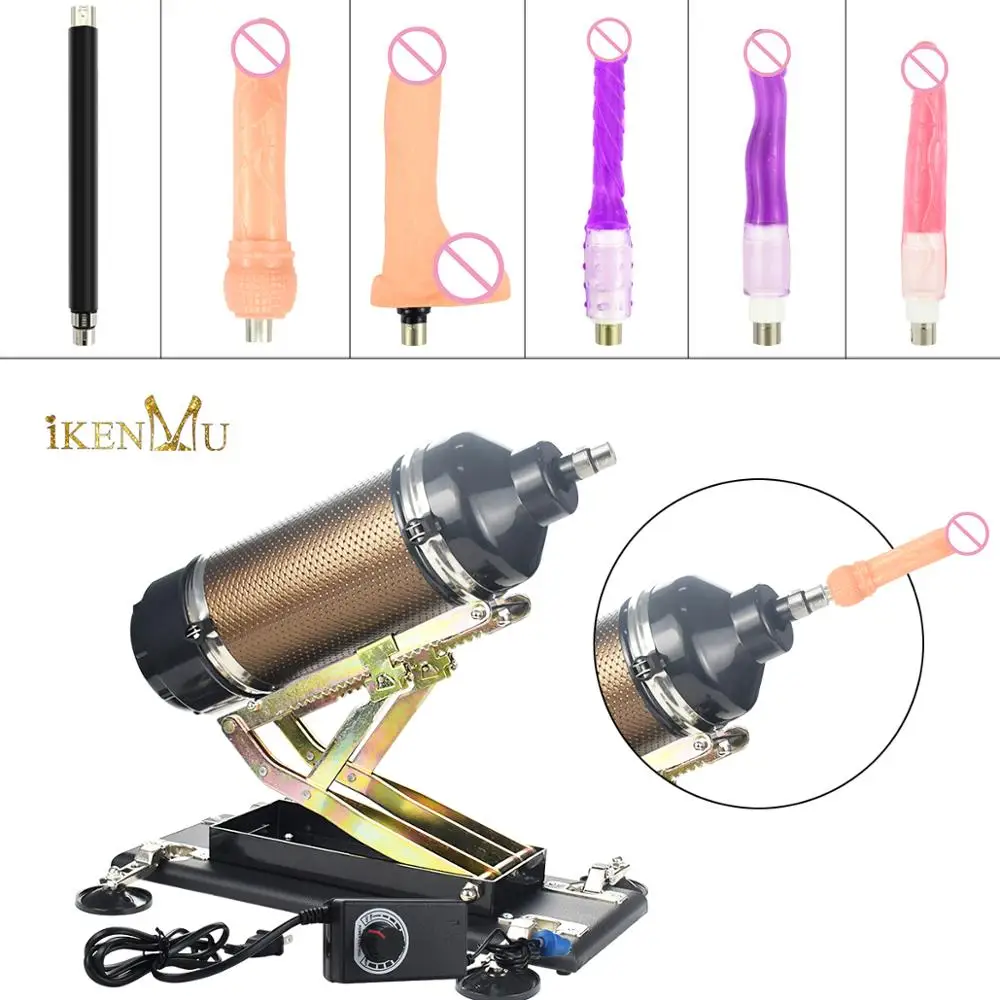IKenmu Cannon секс машина с 5 фаллоимитаторами автоматическая пистолет для