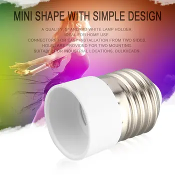 

Newly E27 to E14 Socket Light Bulb Lamp Holder Adapter Plug Extender Lampholder TE889
