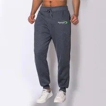 Мужские брюки, молодежные, Kawasaki Ninja team, зеленые брюки, мужские, на завязках, с эластичной талией, спортивные штаны, для бега, для тренировок, для тренажерного зала, мужская спортивная одежда