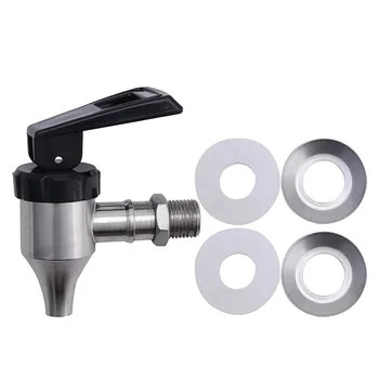 

Stainless Steel Drink Dispenser Plastic Coffee Valve Wine Barrel Faucet / Spigot