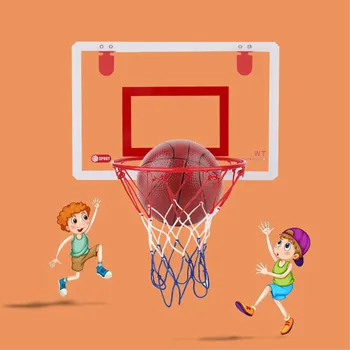 

Baby basketball set Hanging type frame Baby toys kids Sports toys rinquedos Simple Portable basketball kids games toys dropship