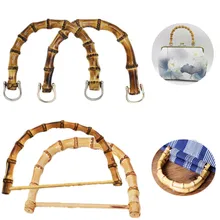 

1PC 2Color D /U Shape Handcrafted Handle Bag Handle Bag Accessory HandleHigh-grade Handmade Tote DIY Handle Environmental