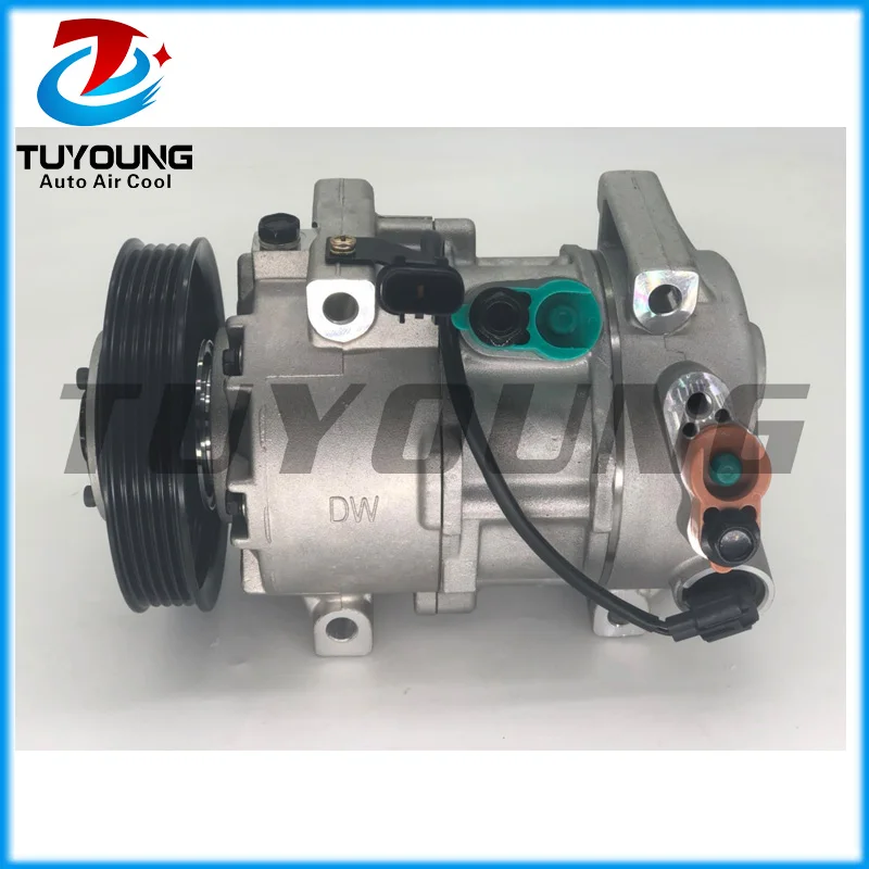 

Factory direct sale DVE12 auto air conditioning compressor for Hyundai Accent 1.5L 2014 5PK 977011R900 P30013-4111