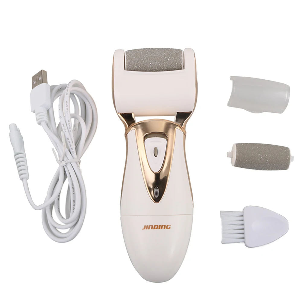 

2020 Electric Feet Pedicure Callus Remover Foot File Grinder Health Care Velvet Smooth Machine Callus Remover for Foot Heel Skin