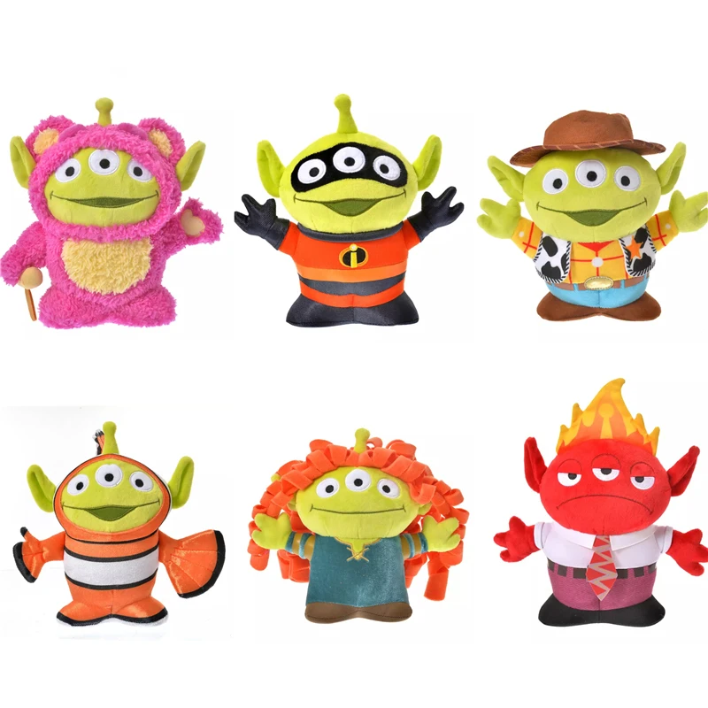 7'' Disney Toy Story Alien Woody Lotso The Incredibles Anger Nemo 20cm Stuffed Plush Dolls Kids Gifts | Игрушки и хобби
