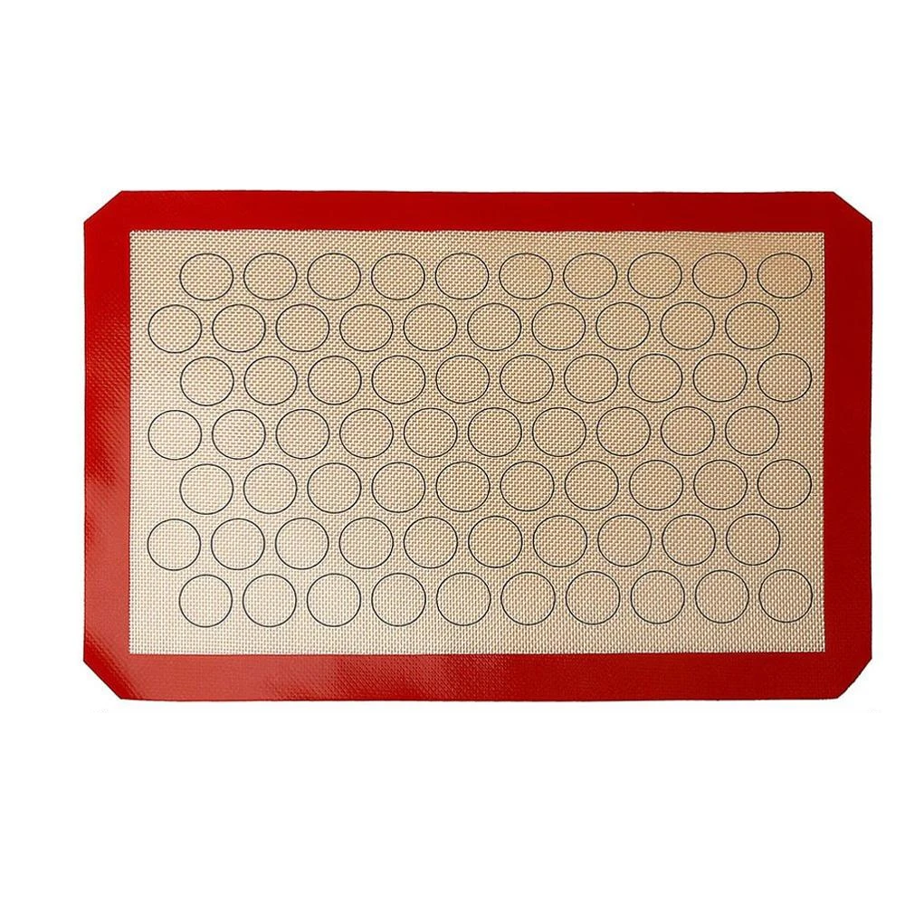 Silicone Baking Mat Silicone Macaron Baking Mat For Bake Pans Macaroon/Pastry/Cookie Making Professional Grade Nonstick