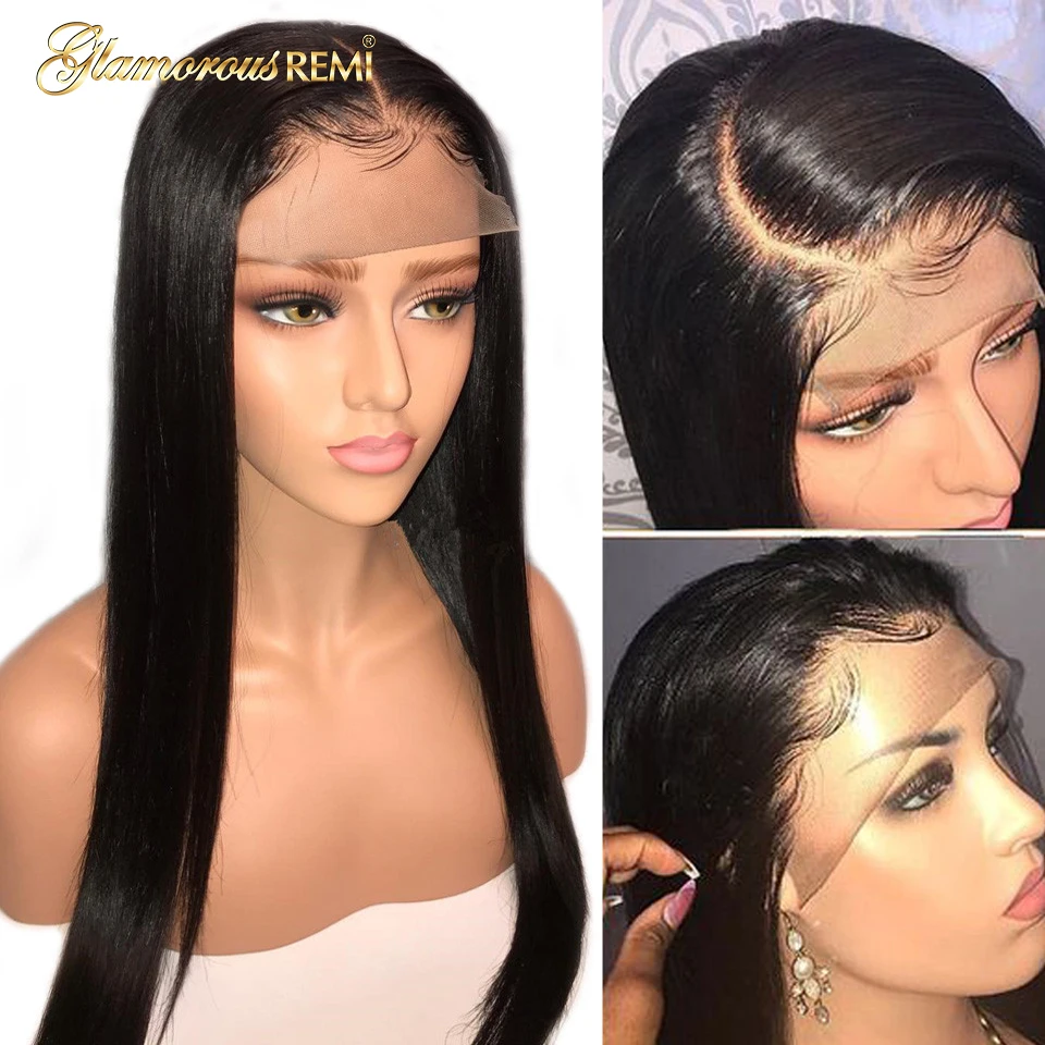 straight wigs human hair lace front wigs