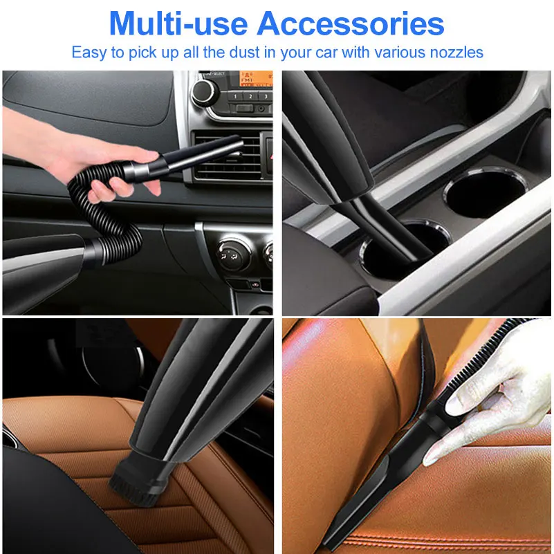 Portable Car Vacuum Cleaner For Auto Handheld Vaccum Cleaner Car Vacuum Cable 12V Cleaners Portable vacuum cleaner handheld vacuum cleaner portable vacuum cleaner car vacuum cleaner bag