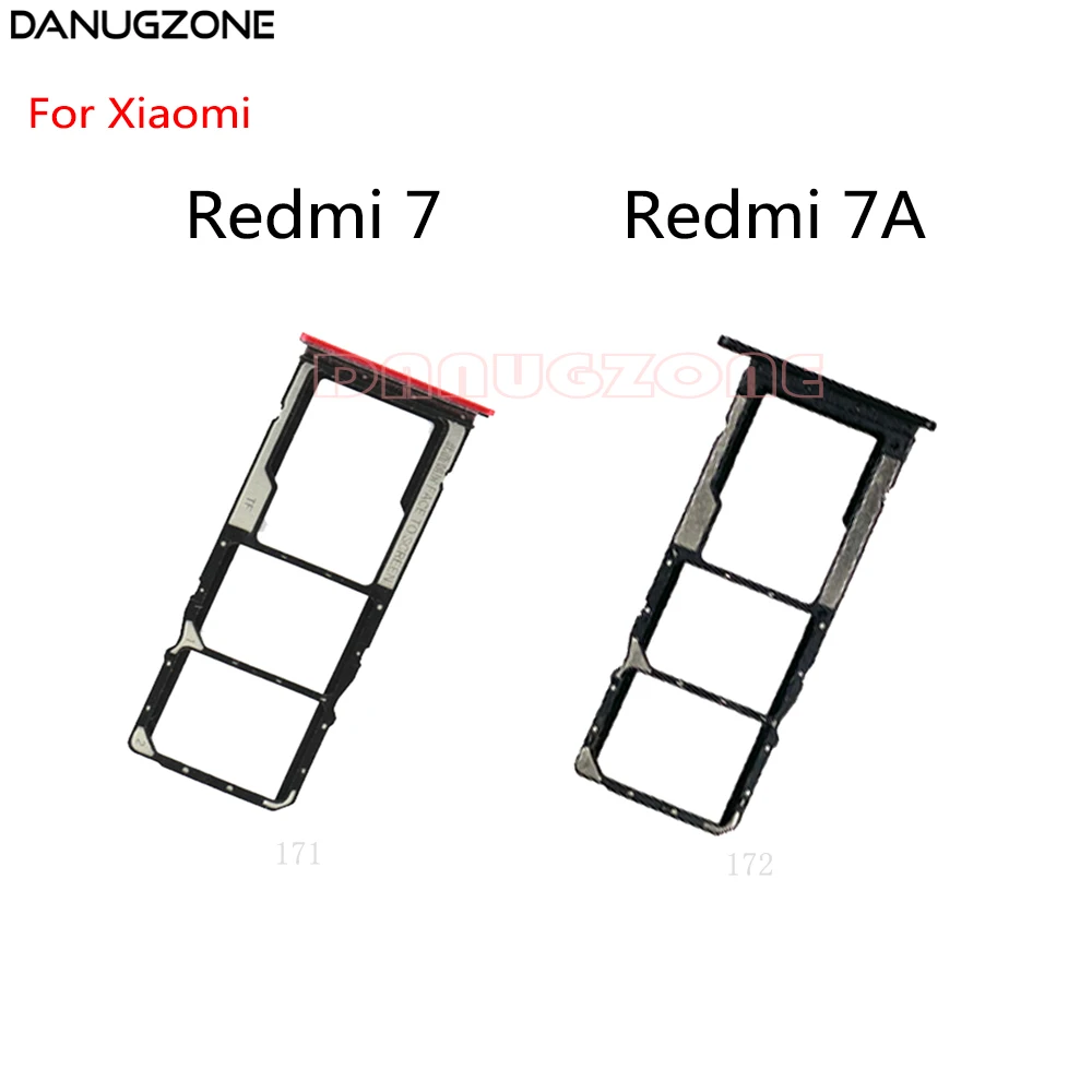 Plateau porte-carte double SIM Xiaomi Redmi Note 7 / Redmi Note 7 Pro