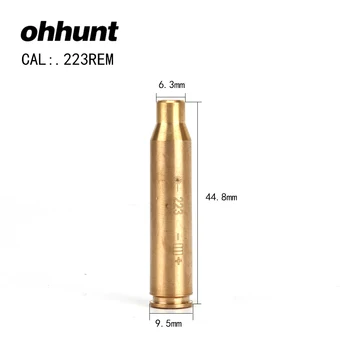 

Reddot High Quality CAL.223 Cartridge Red Laser Bore Sighter Boresighter Sighting Sight Boresight Colimador For Hunting Rifle