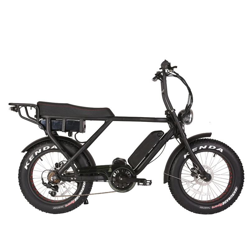 Супер 1000 Вт Bafang V-B08M48V Средний привод fat bike электрический США fat tire Электрический велосипед