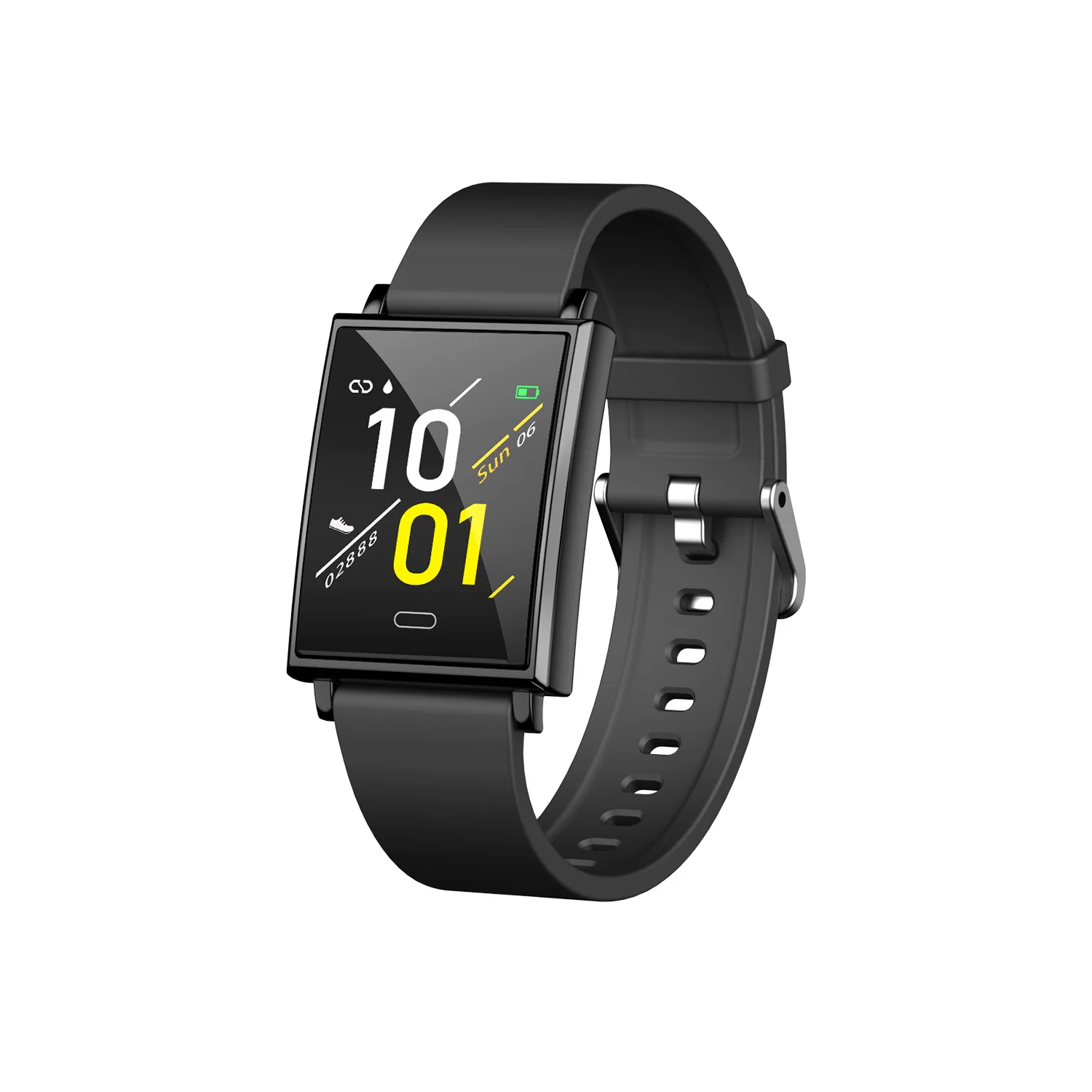 

Y69 Smartwatch IP68 Waterproof Touch Bracelet Screen Heart Rate Blood Pressure Oxygen Monitor Smart Reminder VS P80 SmartWatch