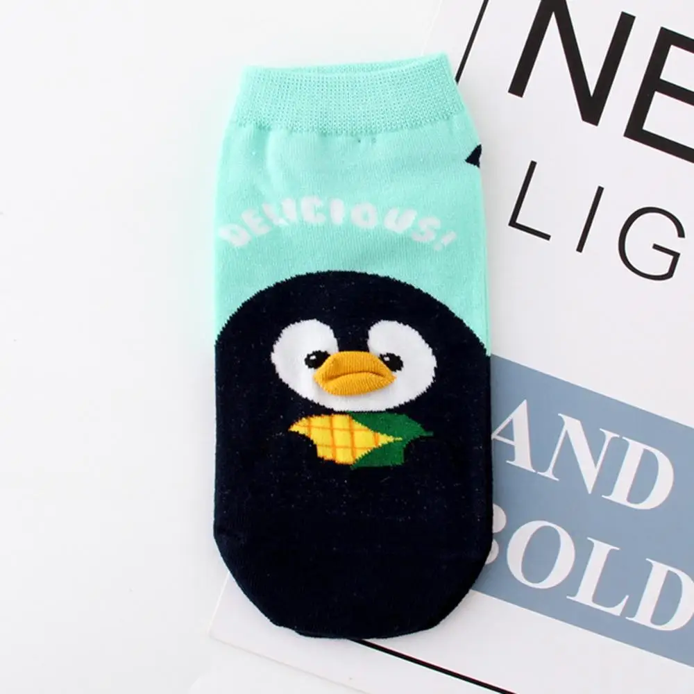 GN Chaussettes d'hiver 1 пара Женские хлопковые носки с принтом животных Женские зимние носки Y918 - Цвет: GN