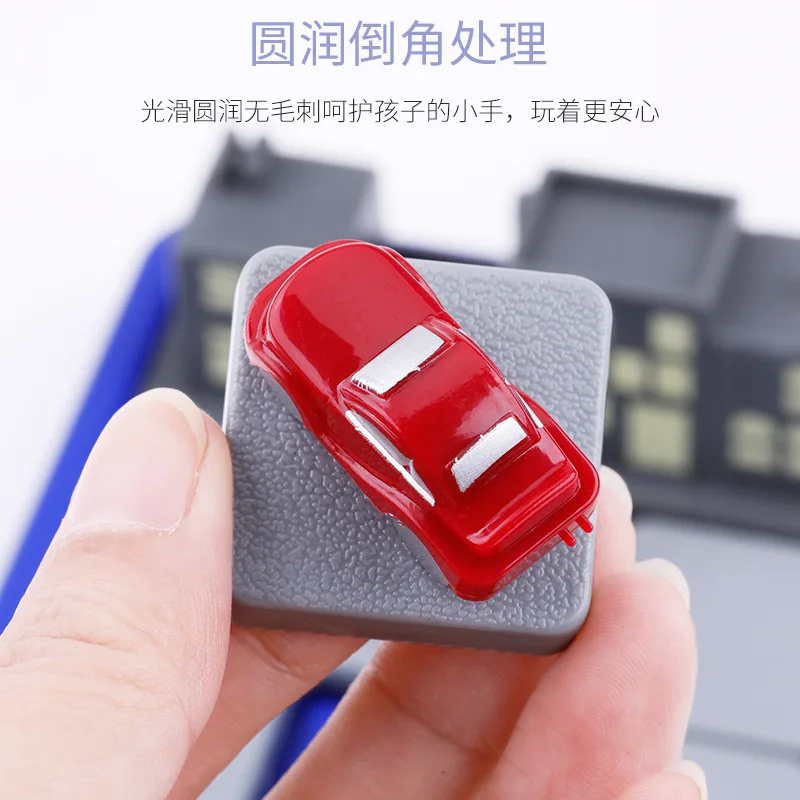

City Dedicated Hold up Intelligence Checkpoints Board Game CAR Force Plastic Toys 3-6-Year-Old Men's Children Have