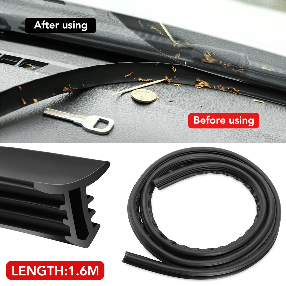 Car Dashboard Sealing Strip Sound Insulation Rubber for Lada Granta Kalina 2 1 Priora Vaz Niva Largus 2110 2114 4x4 Xray | Автомобили и