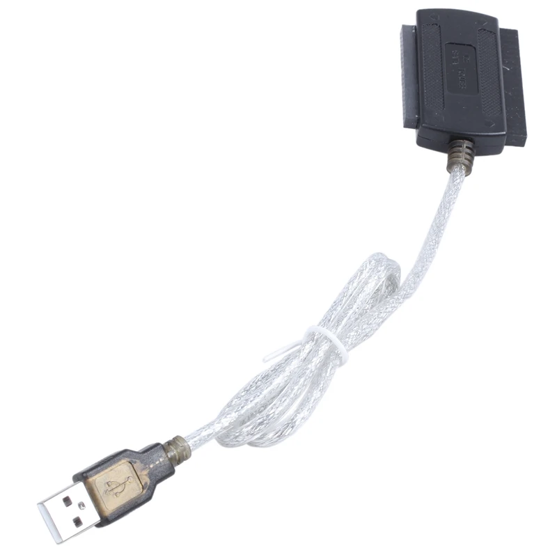 Адаптер для жесткого диска SATA USB 2,0, 52,5, черный