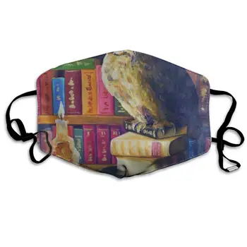 

Animal Owl Art Painting Great Dust Mouth Mask Reusable Anti-Dust Face Mask Adjustable Earloop Skin Protection